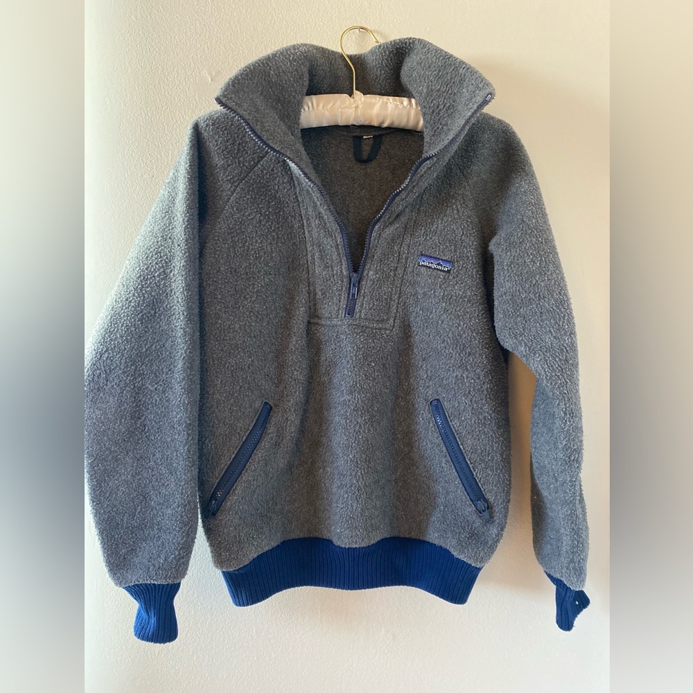 Vintage Patagonia, Deep pile fleece jacket, Small